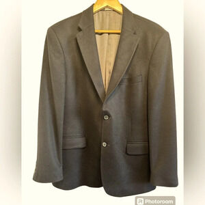 Jos A Bank 100% Cashmere Blazer sportscoat Black, Luxury Size 42R